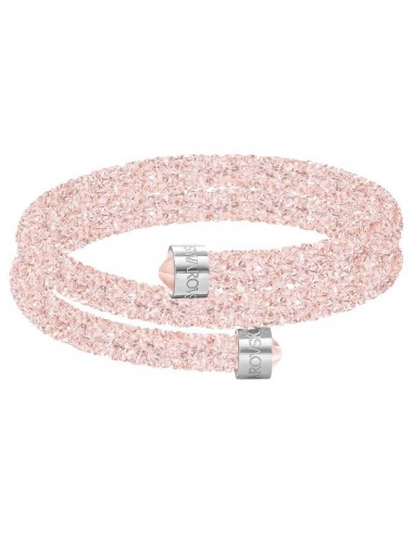 Swarovski Women's Double Bangle - Crystaldust, Pink | 5292438 acheter