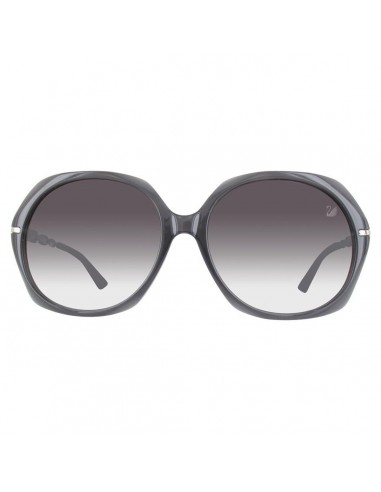 Swarovski Women's Sunglasses - Gradient Grey Glass Grey Frame | SK0031-5920B pas cher 