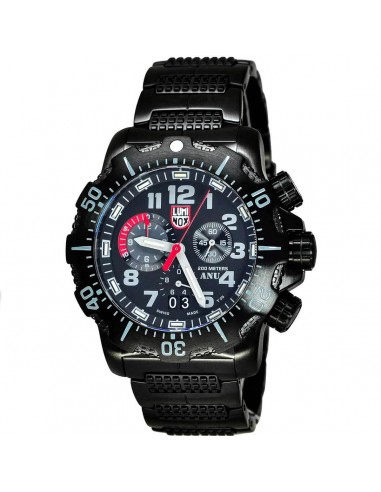 Luminox Men's Chronograph Watch - ANU 4240 Series Black Dial Bracelet | 4242 l'évolution des habitudes 