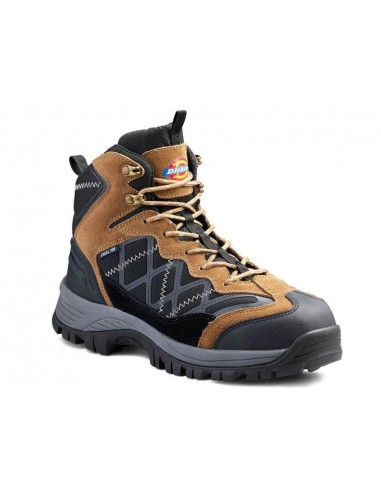 Dickies Men's Work Boots - Frontierhike Black Steel Toe Medium | DK505004DWX commande en ligne