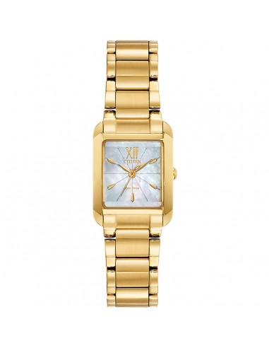 Citizen Women's Eco Drive Watch - Bianca MOP Dial Yellow Gold Bracelet | EW5552-53D outlet