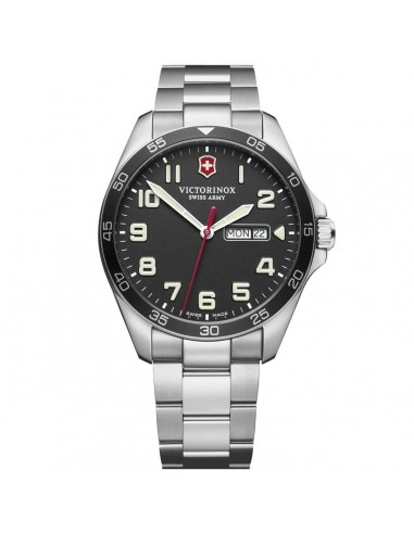 Victorinox Swiss Army Men's Quartz Watch - Fieldforce Black Dial Bracelet | 241849 offre 