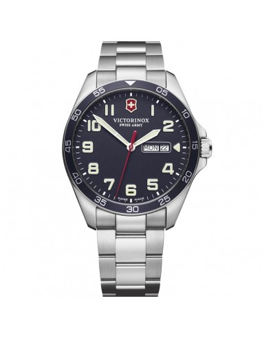 Victorinox Swiss Army Men's Quartz Watch - Fieldforce Blue Dial Bracelet | 241851 livraison et retour toujours gratuits